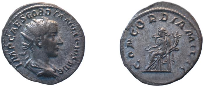 RIC IV Gordian III 52, реверс, bm
