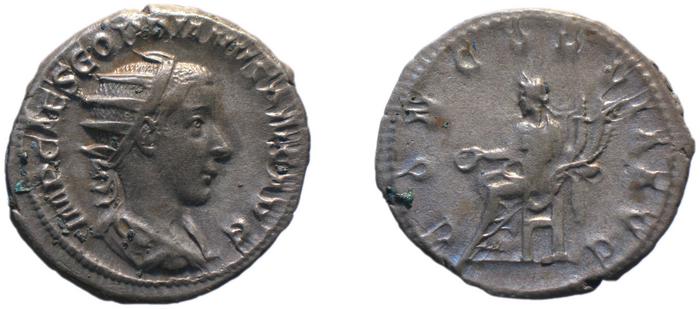 RIC IV Gordian III 52, реверс, bm