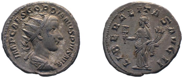 RIC IV Gordian III 53, реверс, bm