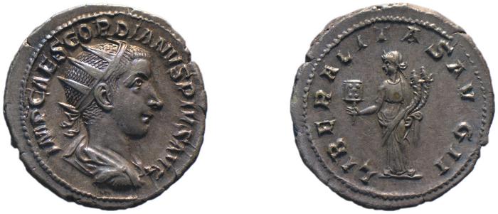 RIC IV Gordian III 53, реверс, bm