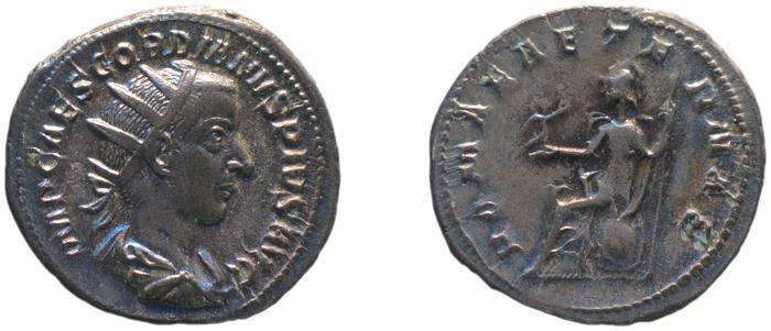 RIC IV Gordian III 55, реверс, bm
