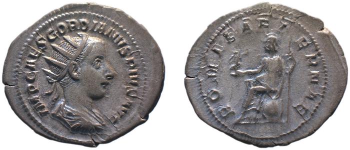 RIC IV Gordian III 55, реверс, bm