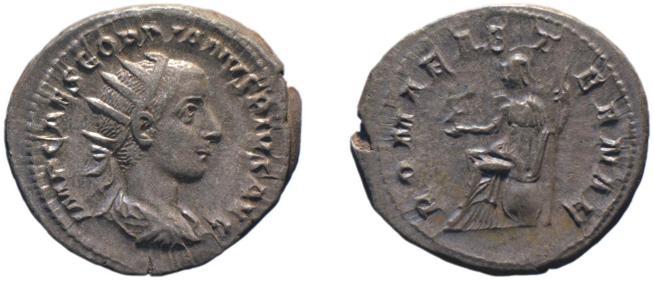 аверс RIC IV Gordian III 55