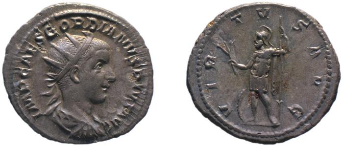 RIC IV Gordian III 56, реверс, bm