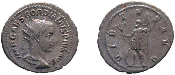 RIC IV Gordian III 56, реверс, bm
