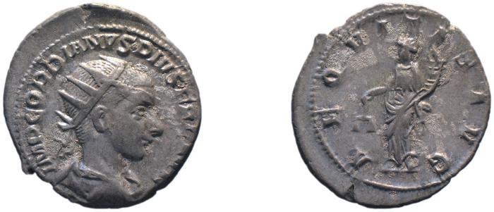 RIC IV Gordian III 63, реверс, bm