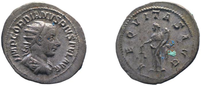 RIC IV Gordian III 63, реверс, bm