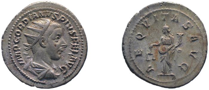 RIC IV Gordian III 63, реверс, bm