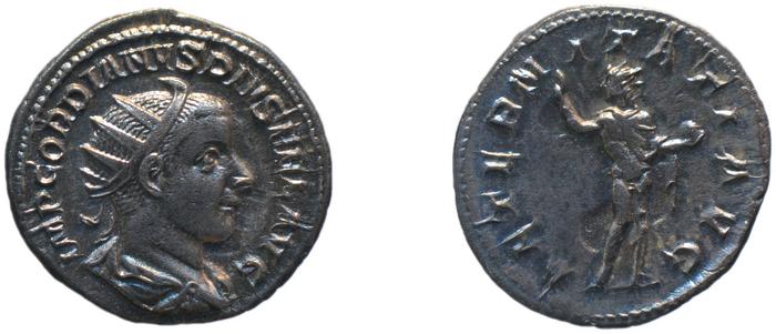 RIC IV Gordian III 83, реверс, bm