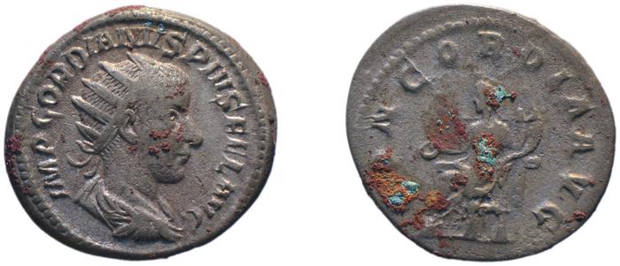 реверс RIC IV Gordian III 64