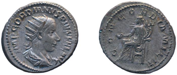 RIC IV Gordian III 65, реверс, bm