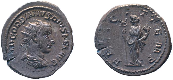 RIC IV Gordian III 140, реверс, bm