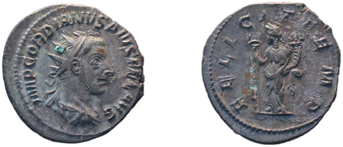 RIC IV Gordian III 140, реверс, bm