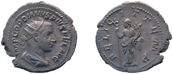 RIC IV Gordian III 140, реверс, bm