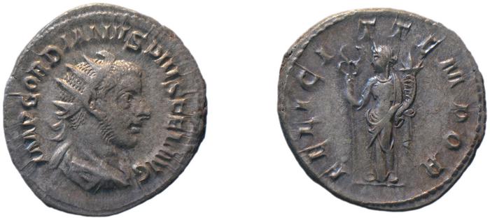 реверс RIC IV Gordian III 141