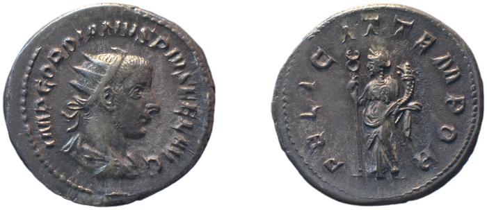 RIC IV Gordian III 141, реверс, bm