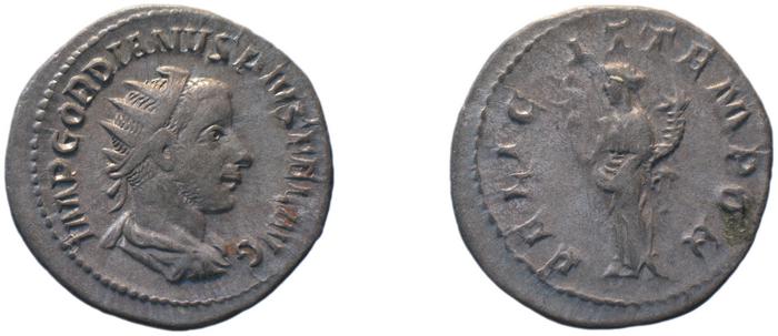 RIC IV Gordian III 141, реверс, bm