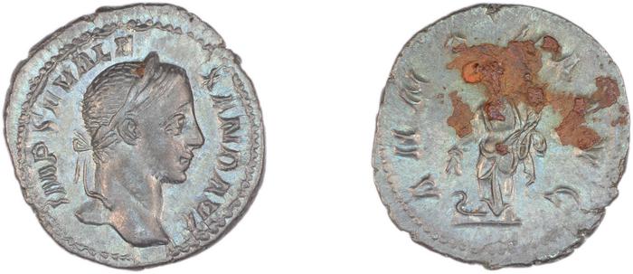 RIC IV Severus Alexander 187, реверс, bm