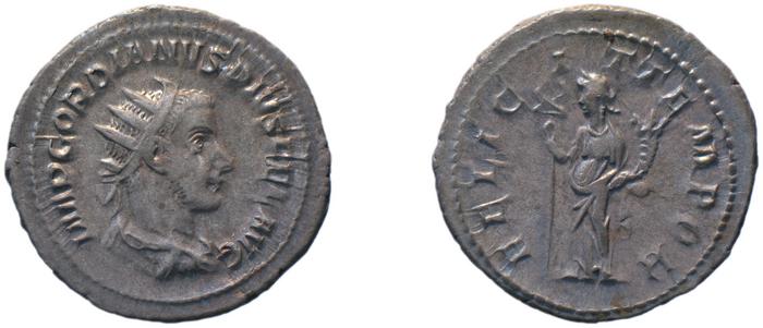 RIC IV Gordian III 141, реверс, bm