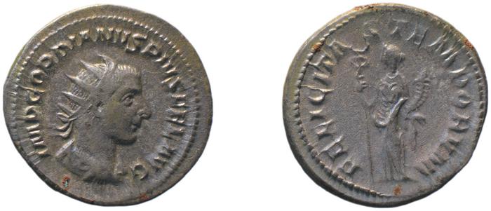 RIC IV Gordian III 142, реверс, bm