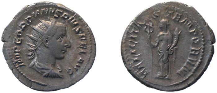 RIC IV Gordian III 142, реверс, bm