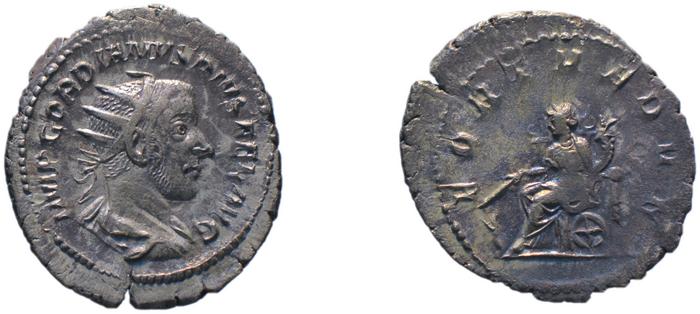 RIC IV Gordian III 143, реверс, bm