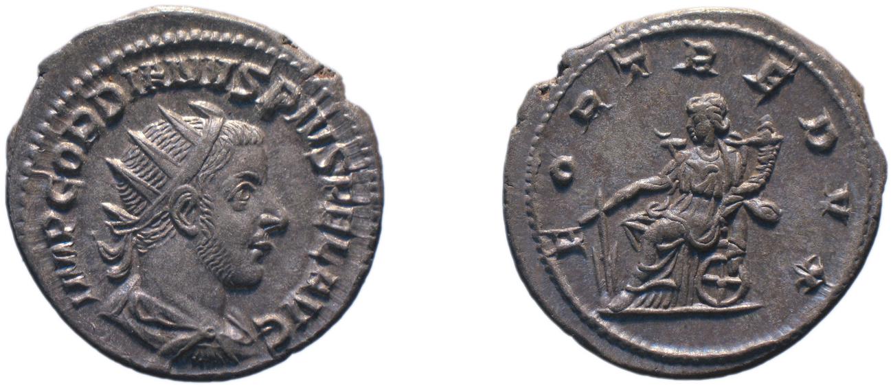 RIC IV Gordian III 143, аверс, bm