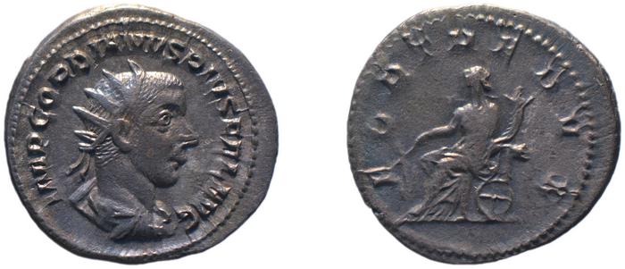RIC IV Gordian III 143, реверс, bm