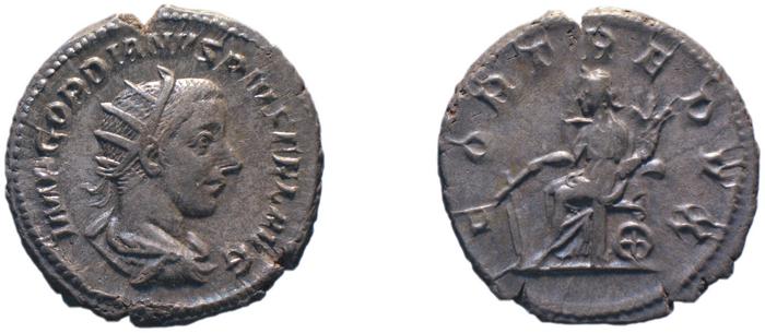 RIC IV Gordian III 143, реверс, bm