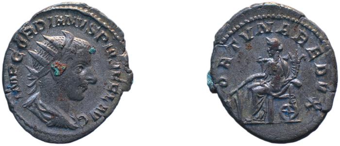 RIC IV Gordian III 144, реверс, bm