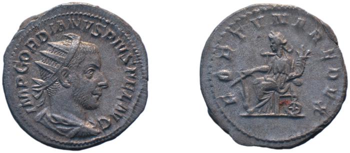 RIC IV Gordian III 144, реверс, bm