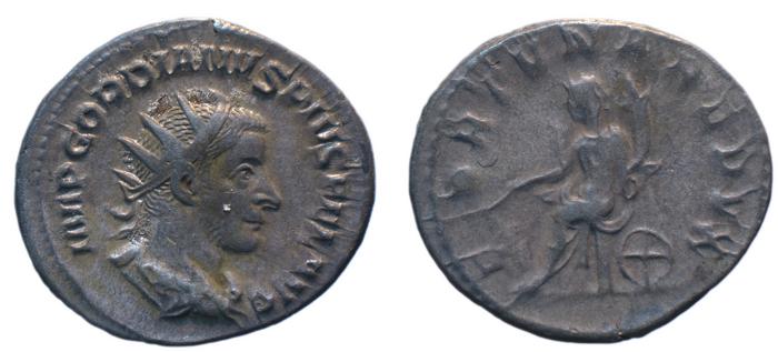 RIC IV Gordian III 144, реверс, bm