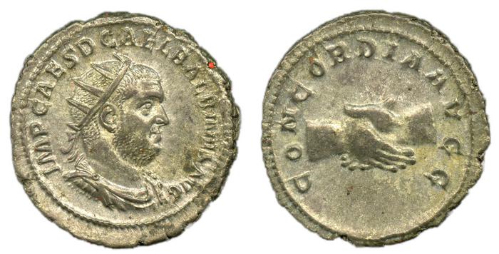 RIC IV Balbinus 10, реверс, bm