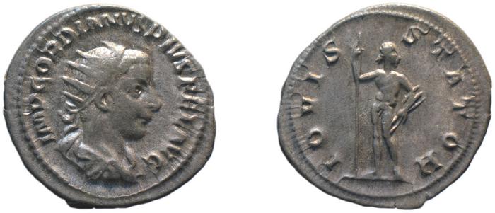 RIC IV Gordian III 85, реверс, bm