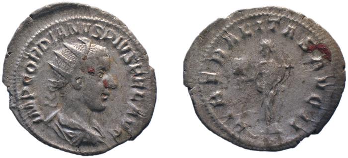RIC IV Gordian III 66, реверс, bm