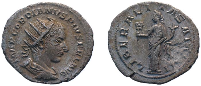 RIC IV Gordian III 67, реверс, bm