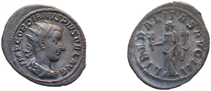 RIC IV Gordian III 67, реверс, bm