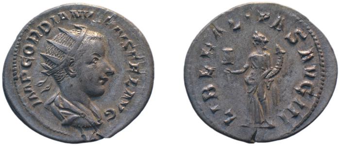 RIC IV Gordian III 67, реверс, bm