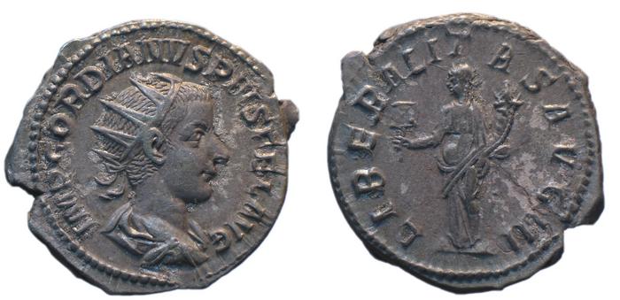 RIC IV Gordian III 67, реверс, bm