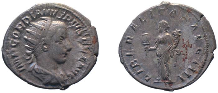 RIC IV Gordian III 137, реверс, bm