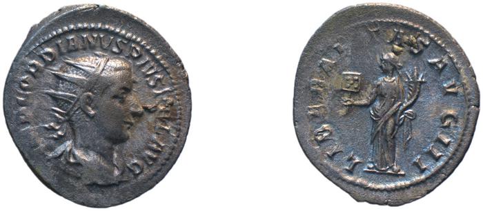 RIC IV Gordian III 67, реверс, bm