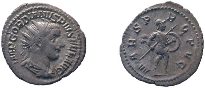 RIC IV Gordian III 145, реверс, bm