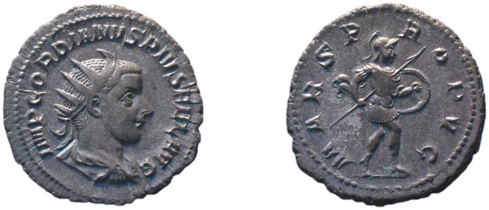 RIC IV Gordian III 145, реверс, bm