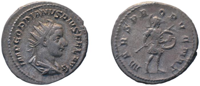 RIC IV Gordian III 146, реверс, bm