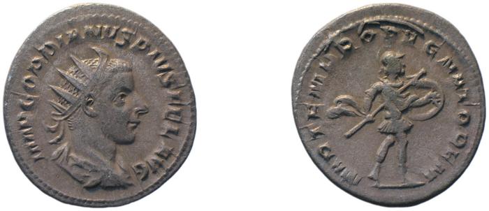 RIC IV Gordian III 147, реверс, bm