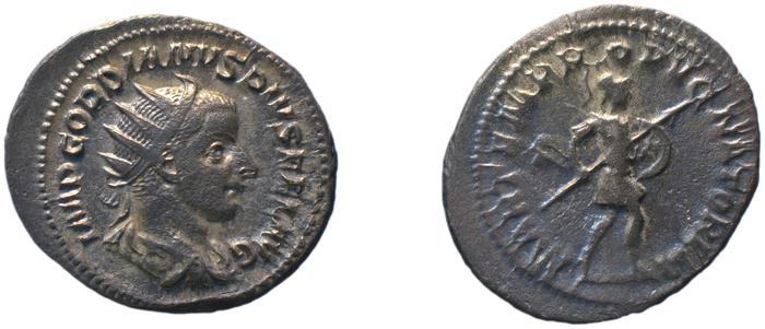 RIC IV Gordian III 147, реверс, bm