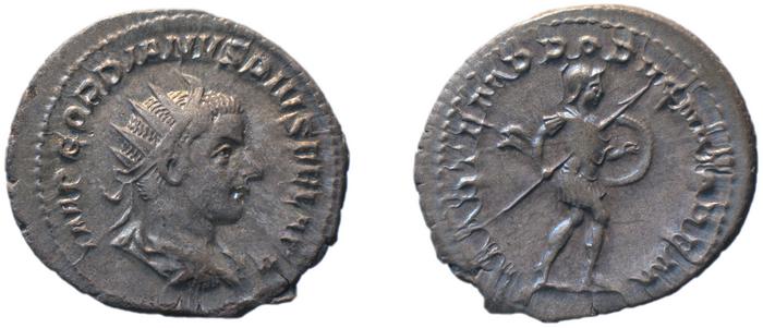 RIC IV Gordian III 147, реверс, bm