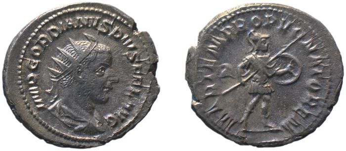 RIC IV Gordian III 147, реверс, bm