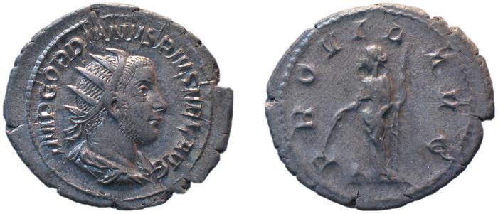 RIC IV Gordian III 148, реверс, bm