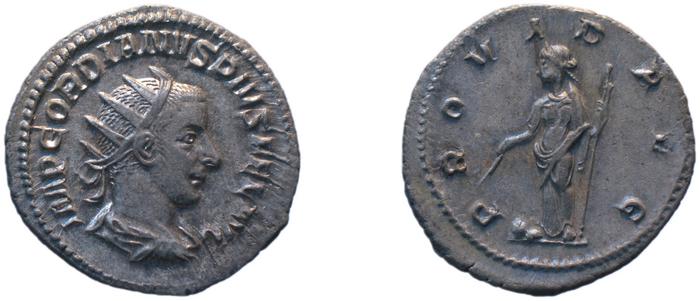 RIC IV Gordian III 148, реверс, bm
